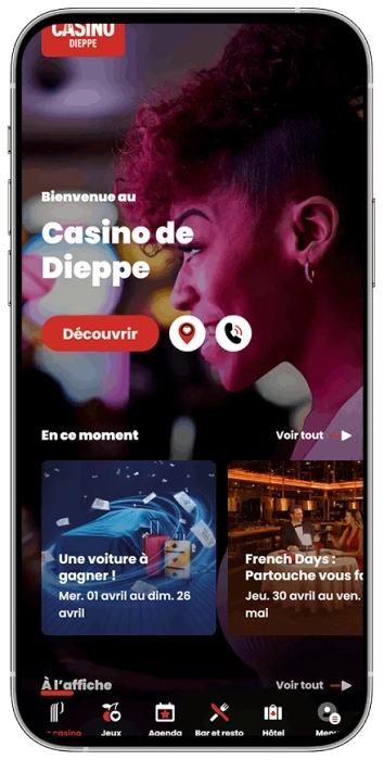 Application Casino de Dieppe
